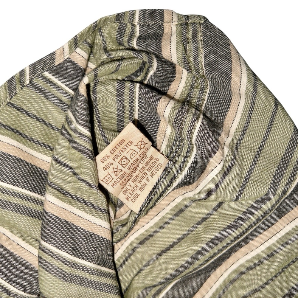 C E Schmidt Men's Western Work Shirt Med Long Sleeve Snap Front - Picture 9 of 10